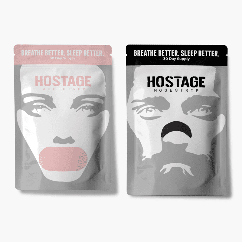 Hostage Mouth Tape & Nose Strips - Hostage Tape