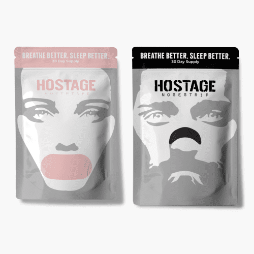 Hostage Mouth Tape + Storage Tin = FREE Nose Strip SPECIAL OFFER - Hostage Tape